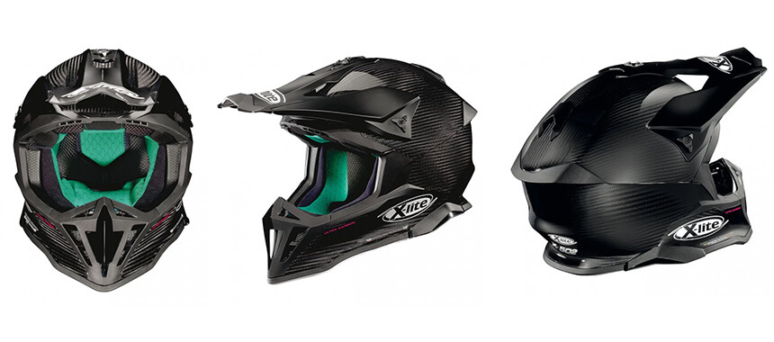 Crossover or off-road motorcycle helmets.