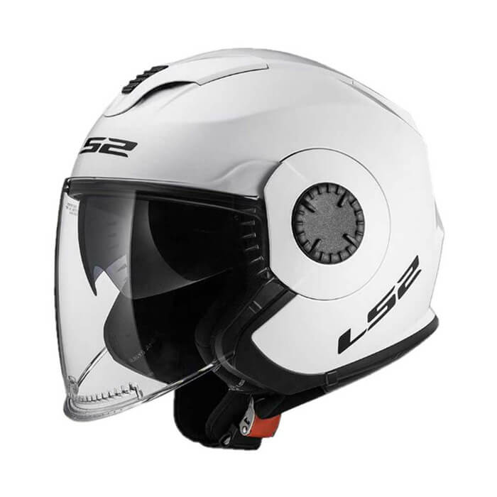 LS2 Helmets Open Face Track Helmet.