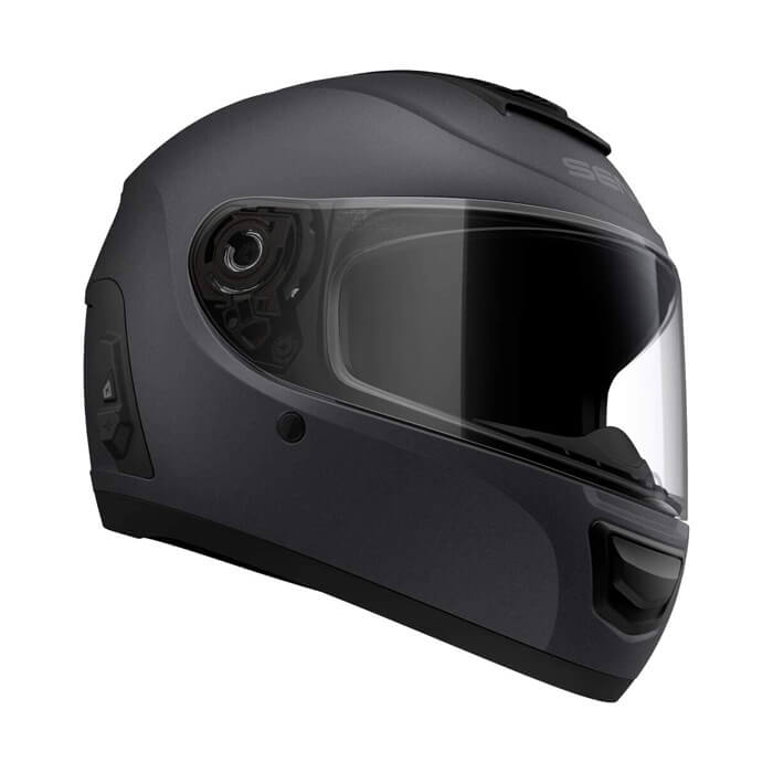 Momentum EVO, Motorcycle Smart Helmet with Mesh Intercom, Full Face, DOT Approved.