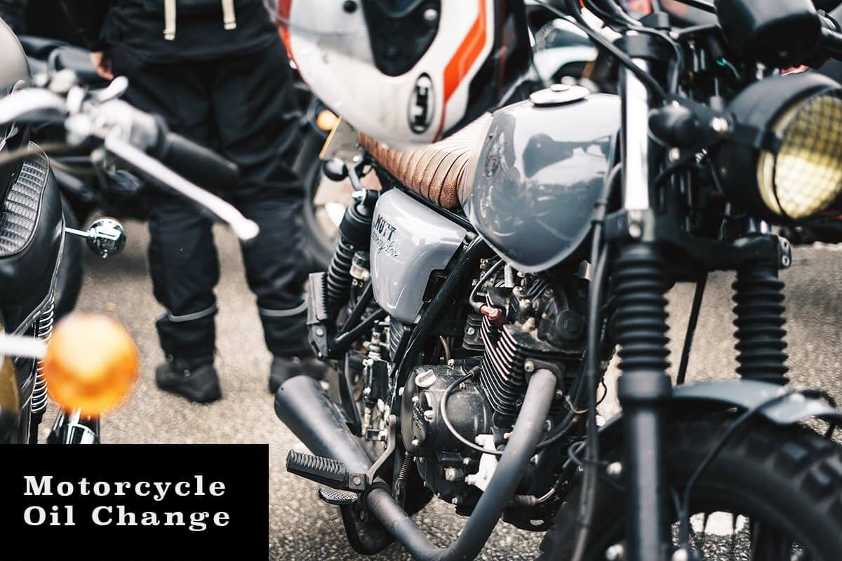 How often to change motorcycle oil.