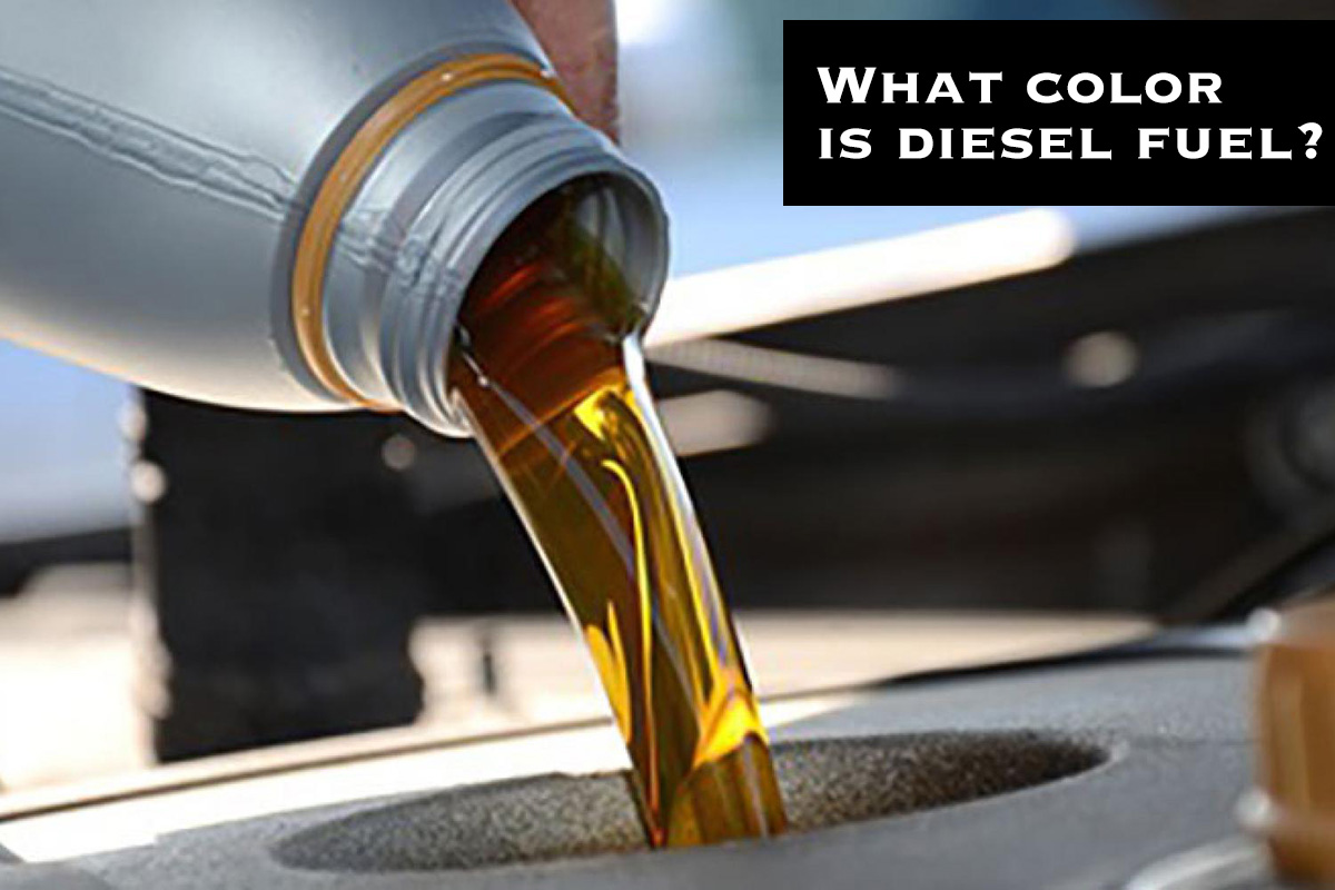What color is diesel fuel?