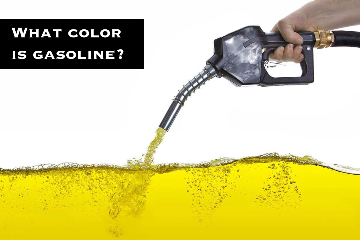 What color is gasoline?