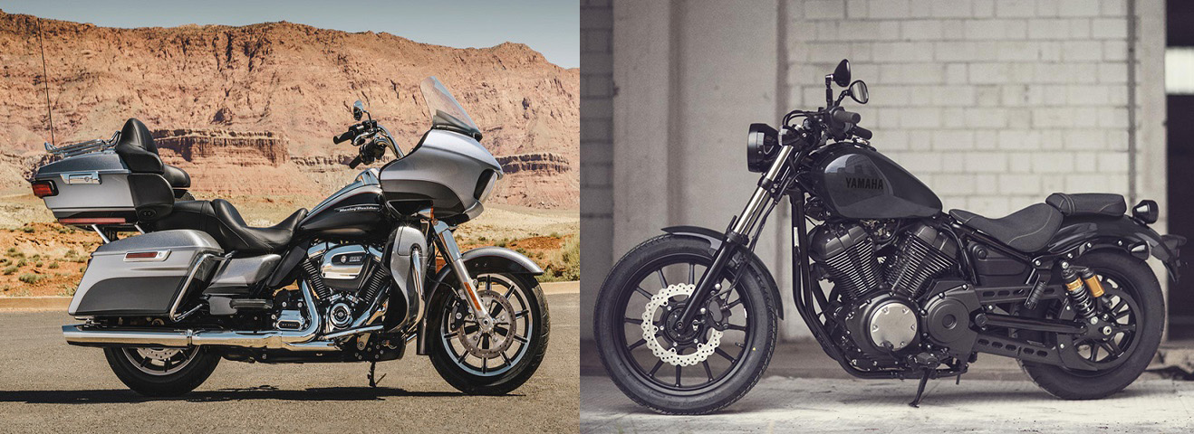  What is the difference between a cruiser and a touring motorcycle?
