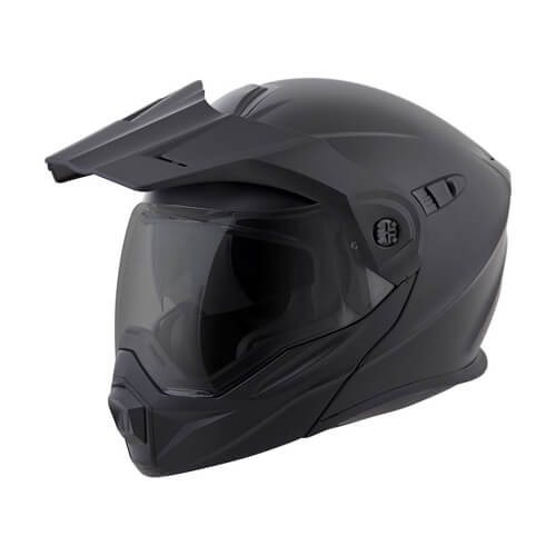 Dual sport motorcycle helmet.