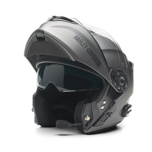 Modular motorcycle helmet.